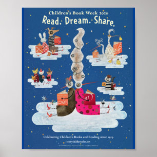 Poster der Kinderbuchwoche 2020