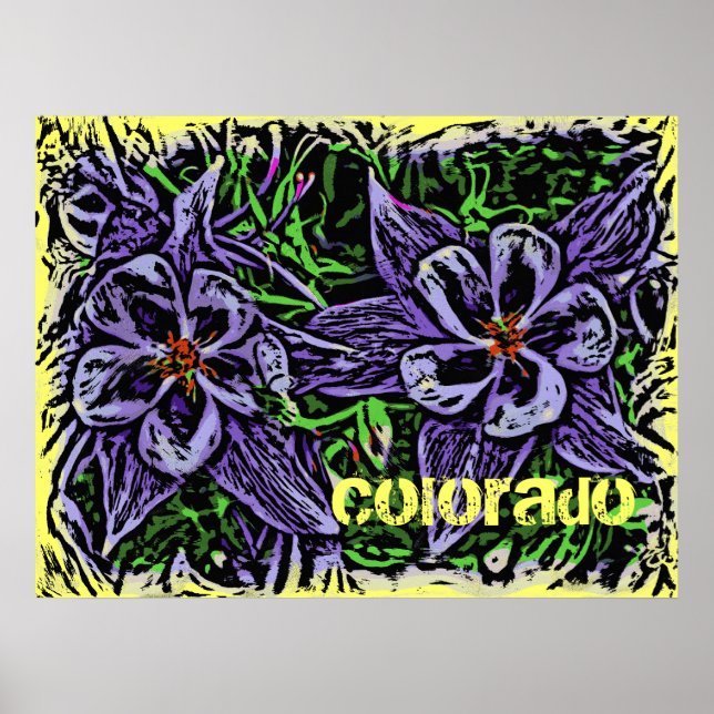 Poster der Kolorado-Kolumnen (Vorne)