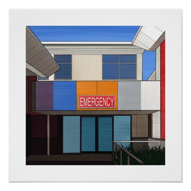 Poster der Notabteilung (Vorderseite)