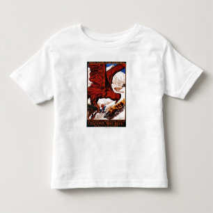 Poster der Olympischen Winterspiele 1924 Kleinkind T-shirt