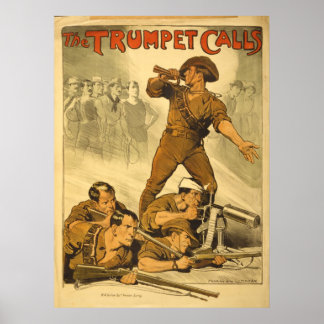 Poster der österreichischen Armee des 1. Weltkrieg