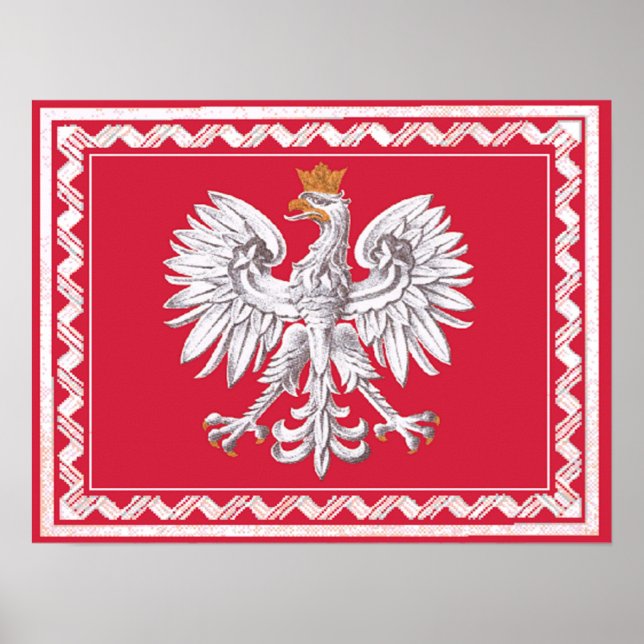 Poster der Republik Polen (Vorne)