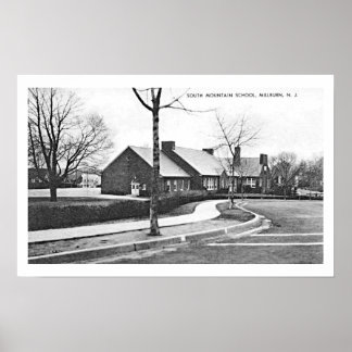 Poster der South Mountain School im Jahr 1936