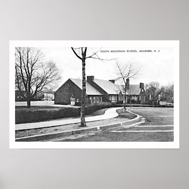 Poster der South Mountain School im Jahr 1936 (Vorne)