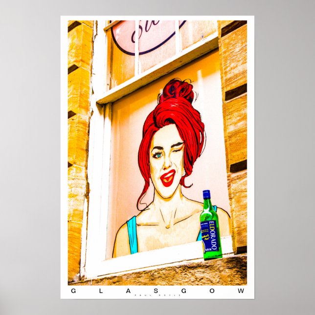 Poster der Stadt Glasgow (Vorne)