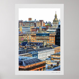 Poster der Stadt Glasgow
