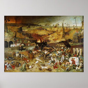 Poster Der Triumph des Todes Pieter Brueghel