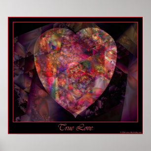 Poster der wahren Liebe