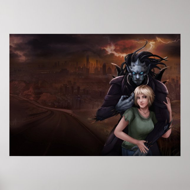 Poster der zerbrochenen Erde (Vorne)