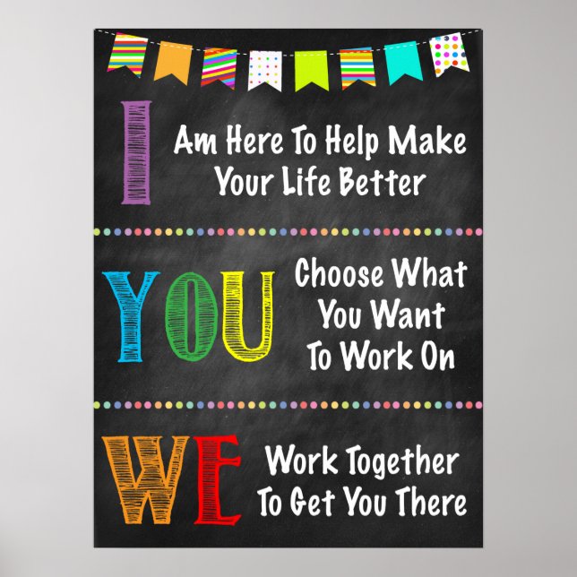 Poster des Beratungsbüros (Vorne)