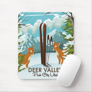 Poster des Deer Valley Park City Utah Mousepad