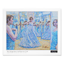 Poster des Fitnessraums von Rosanne Coty