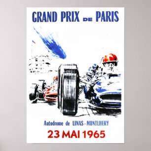 Poster des Grand Prix von Paris 1965