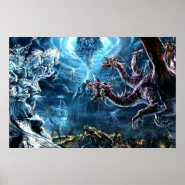 Poster des Krieges gegen Unsterbliche