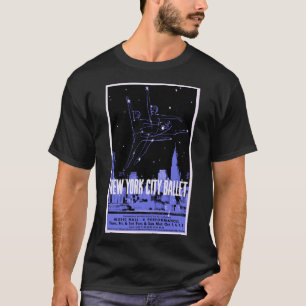 Poster des New York City Ballet aus den 1960er Jah T-Shirt