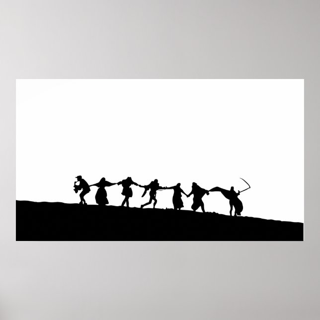 Poster des siebten Siegels (Vorne)