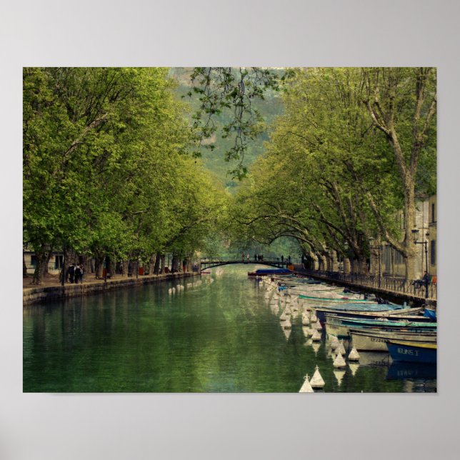 Poster des Vassé Canal, Annecy, Frankreich (Vorne)