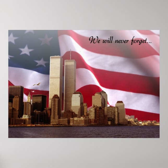 Poster des World Trade Center (Vorne)