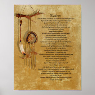 Poster Desiderata