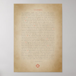 Poster Desiderata