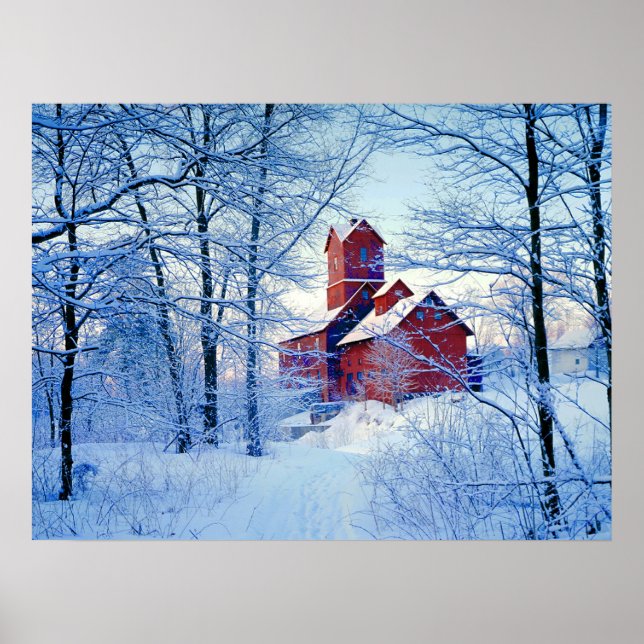 POSTER Die alte rote Mühle (Vorne)