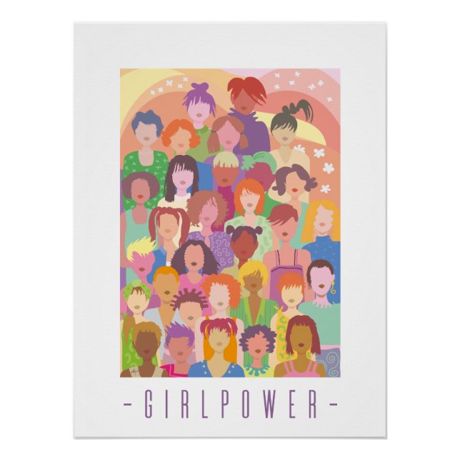poster diversity "girlpower'  (Vorderseite)