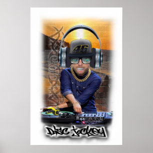 Poster DJ Disk Jockey