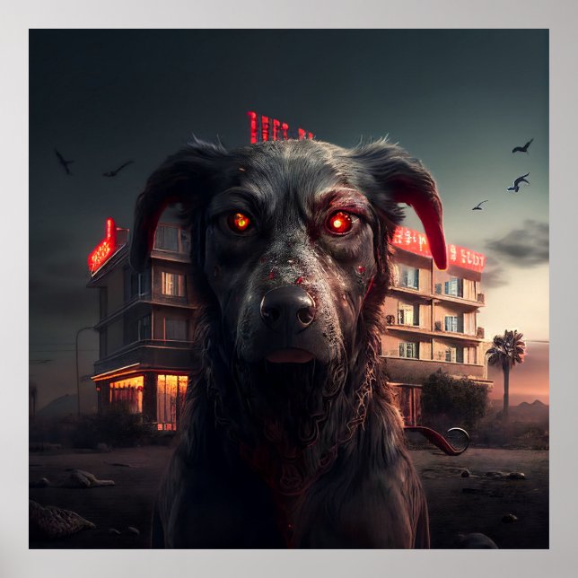 Poster Dog (Vorne)