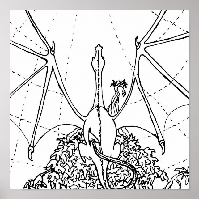 Poster - Dragon Wings (Vorne)