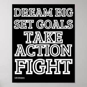 Poster "DREAM BIG..."