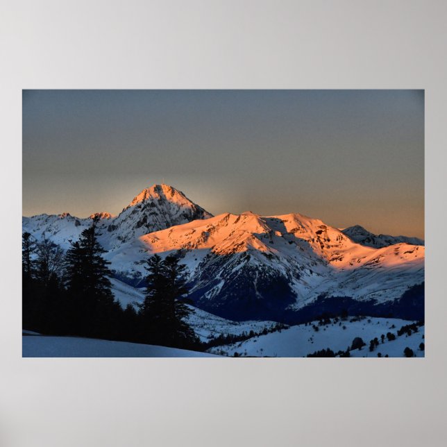 Poster du Pic du Midi (Vorne)