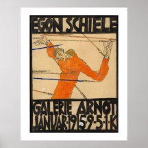 POSTER: EGON SCHIELE: 1914-1915
