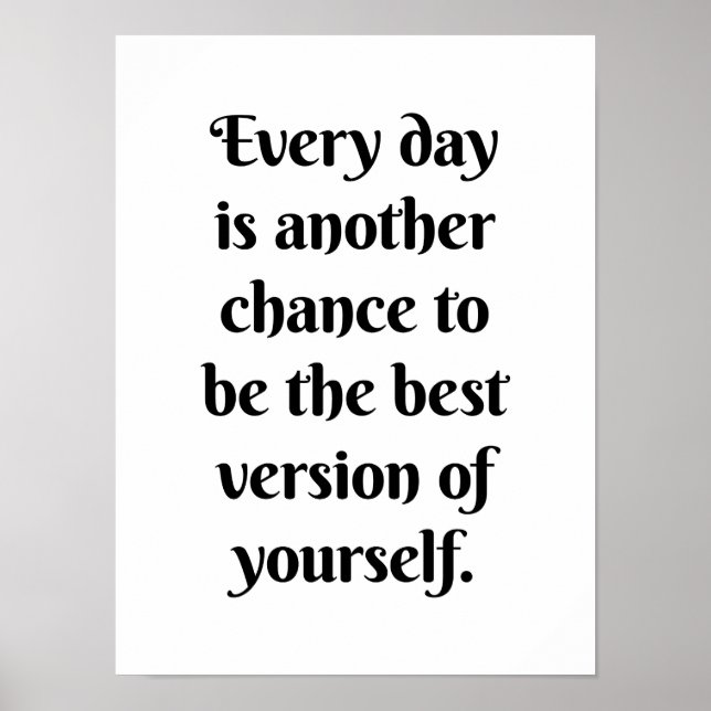 Poster einer anderen Chance (Vorne)