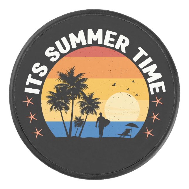 Poster Eishockey Puck (Vorderseite)