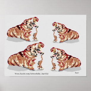 Poster: ENGLISH BULL DOG Poster