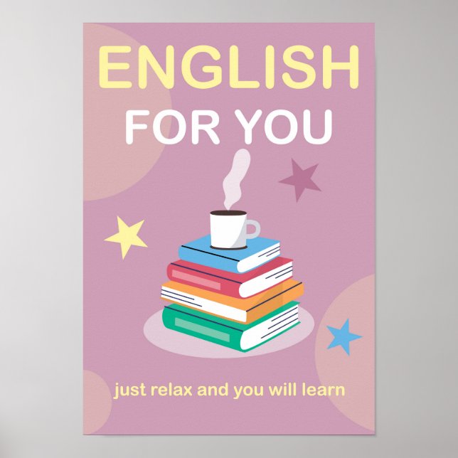 Poster English for You  (Vorne)