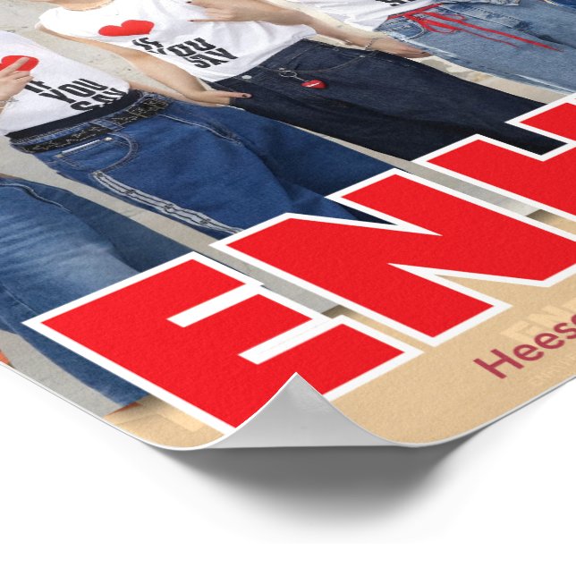 Poster Enhypen (Ecke)