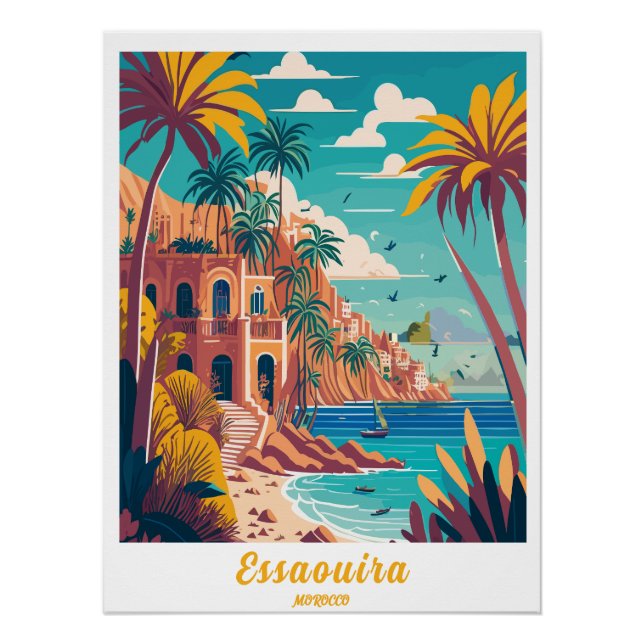 Poster Essaouira (Vorderseite)