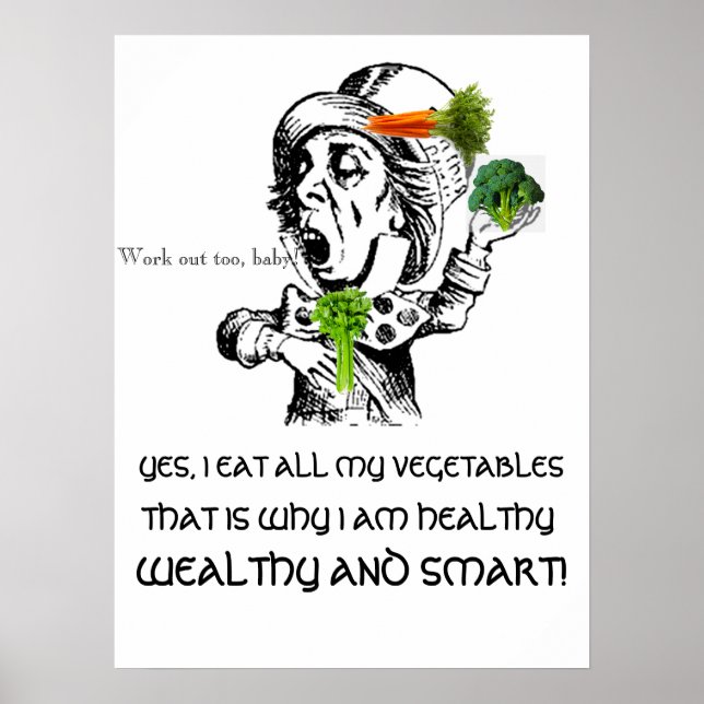 POSTER -ESSEN GESUNDHEITSSPASS 18 x 24" (Vorne)