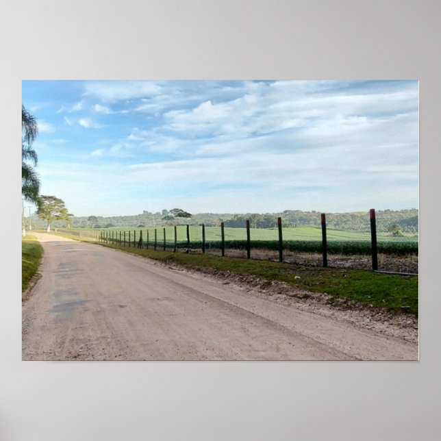 Poster Estrada Rural (Vorne)