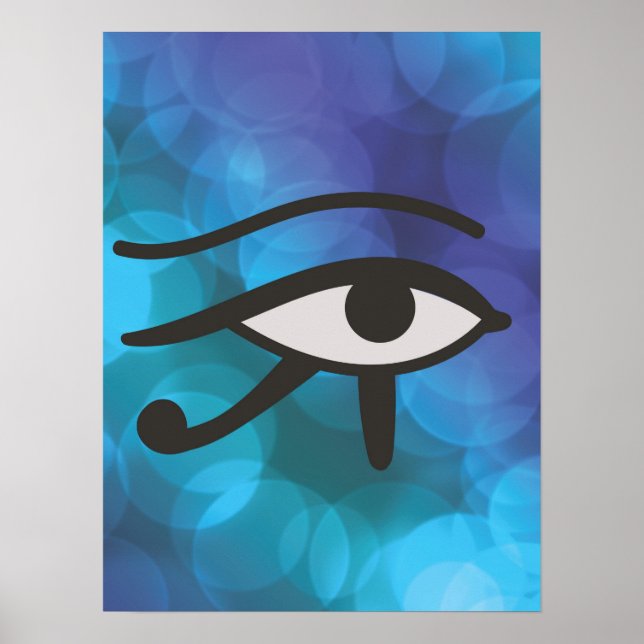 Poster Eye von Huros. (Vorne)