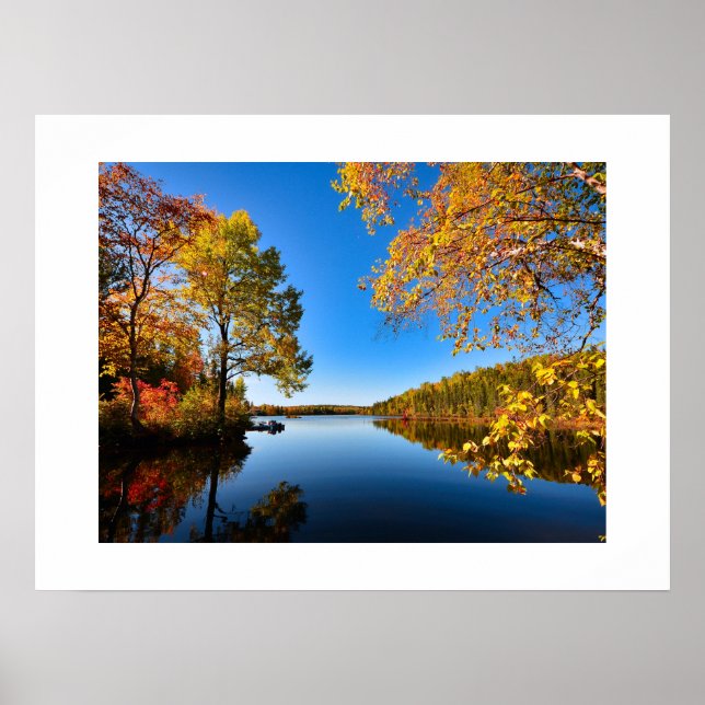 Poster Fall Lake (Vorne)