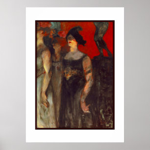 Poster Famous Artists Henri de Toulouse Lautrec