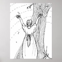 Poster - Fangen von Tränen