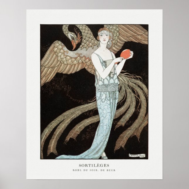 POSTER: FASHION ILLUSTRATION : GEORGE BARBIER POSTER (Vorne)