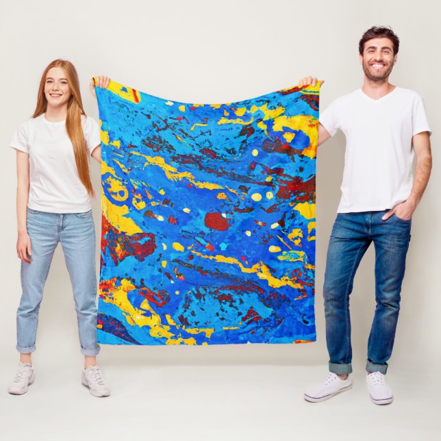 Poster Fleecedecke (Beispiel)