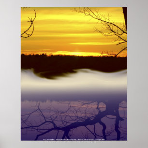 Poster Fog on Great Bay - Portsmouth, ...