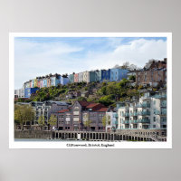 Poster Foto von Cliftonwood, Bristol, 28"x20"
