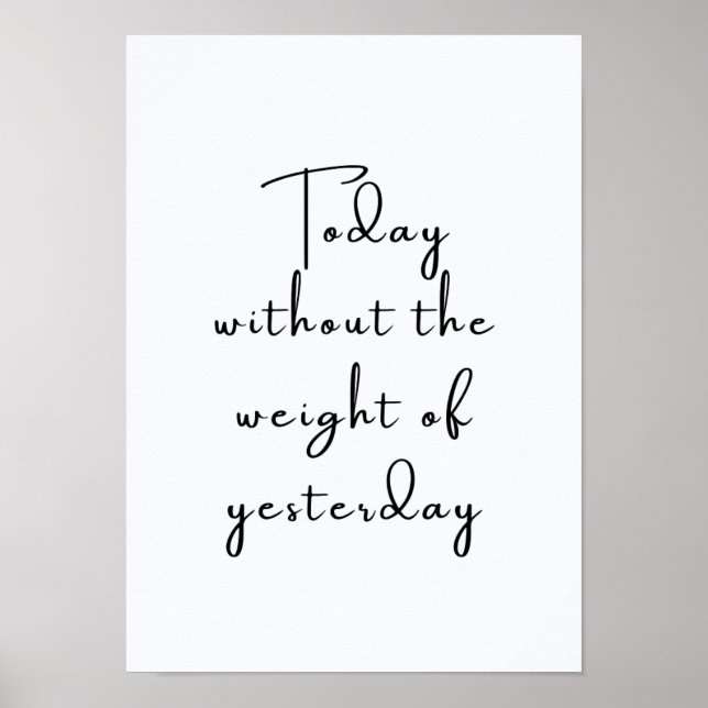 Poster frase em inglês (Vorne)