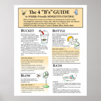 Poster "Friendly Mosquito Solutions Poster"